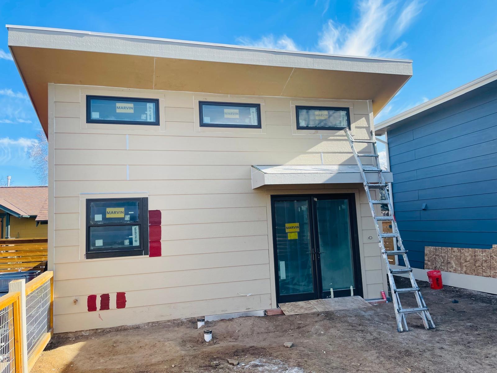 Apartment Exterior Repaint, before