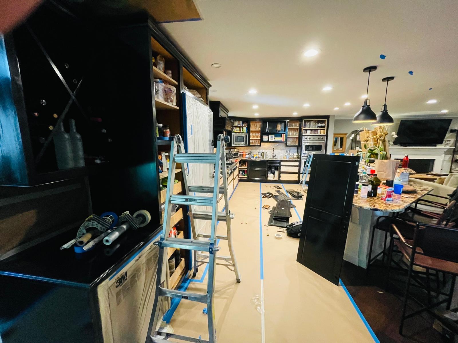 Cabinets: Black to Navy, photo 9
