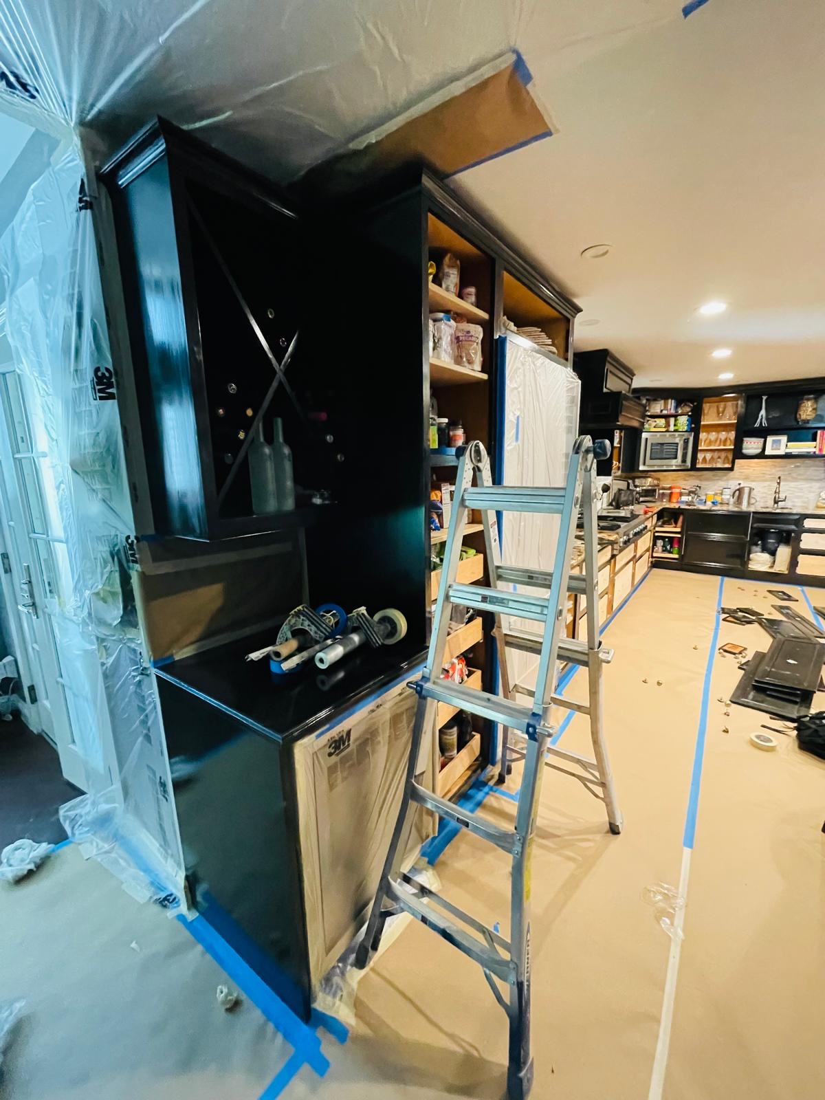 Cabinets: Black to Navy, photo 8